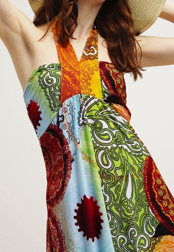 Anna Field maxi-jurk - veelkleurig