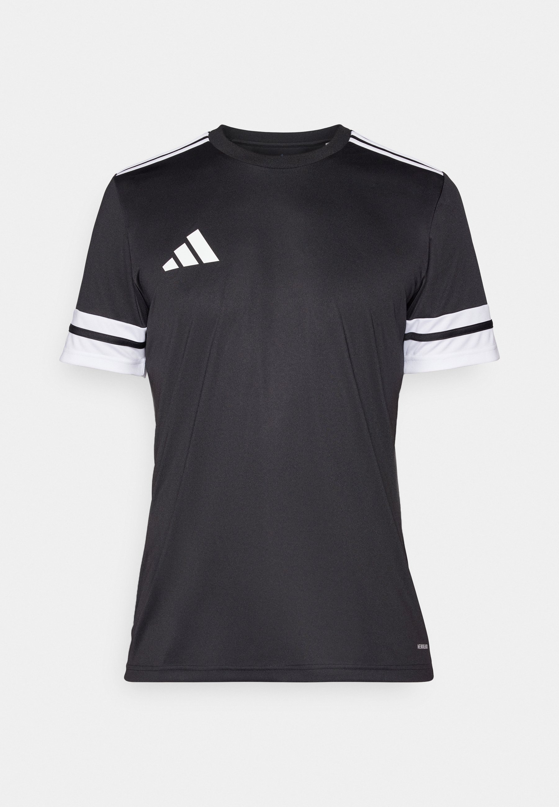 adidas Performance SQUADRA25 JERSEY SHORT SLEEVE - Sportovní tričko - černá/bílá