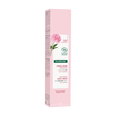 Klorane Peony Soothing Light Cream Økologisk Peony Light Cream Lindrer sensitiv hud 40 ml 40 ml
