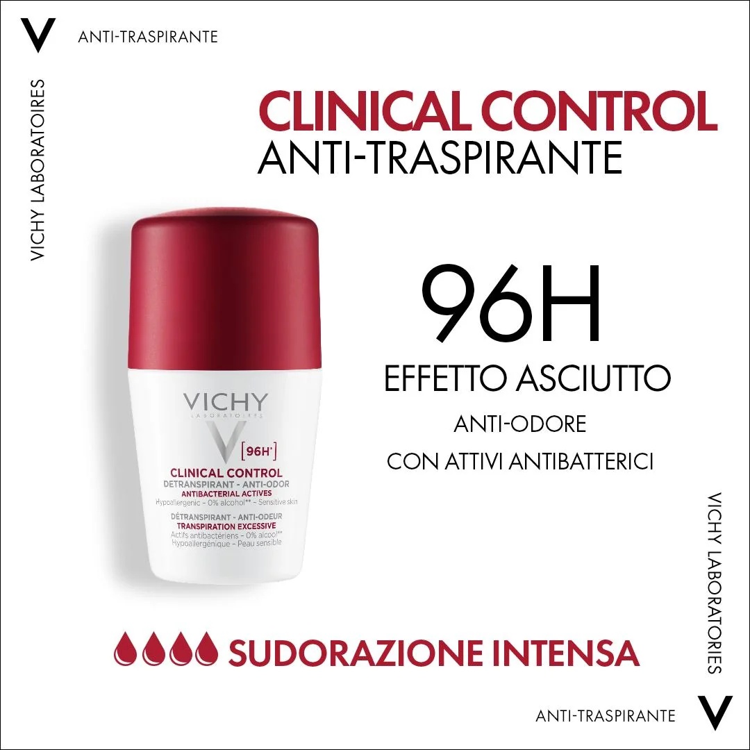 VICHY Vichy Deo Clinical Control 96H rulldeodorant 50 ml
