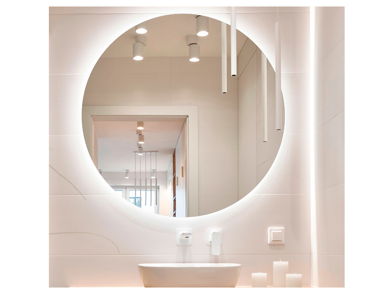 Lustro łazienkowe ścienne LED Luna 70 cm