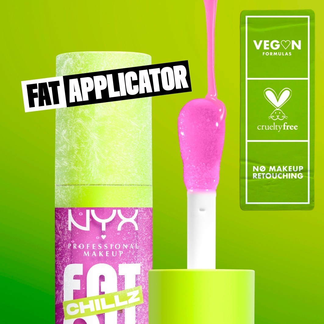 NYX Professional Makeup lesk na pery Fat Oil Chillz Lip Drip - 4,8 ml