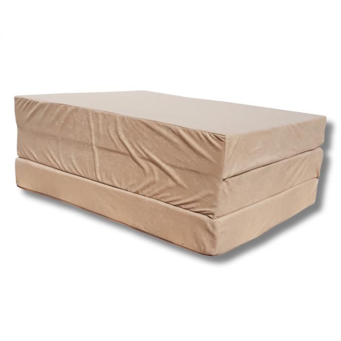 Matelas 195x65x8 cm lit futon pliable pliant - NATALIA SPZOO - Mousse polyuréthane - 1 personne
