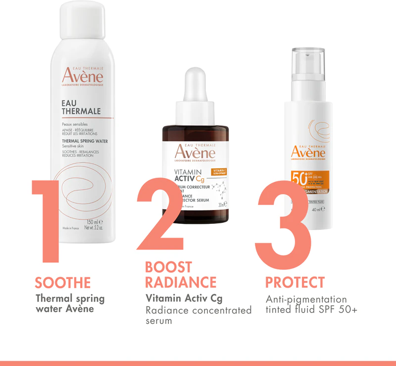 Avène Vitamin Activ Cg Radiance Concentrated Serum: sérum concentrado com efeito iluminador.