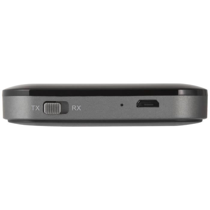 Transmissor/Receptor de Música Bluetooth - RENKFORCE - RF-BTR-150 - Bluetooth 5.0 - Bateria Integrada - Alcance de 8m
