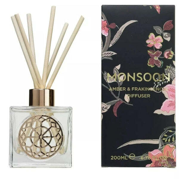 Musonų gintaro ir smilkalų difuzorius 200 ml
