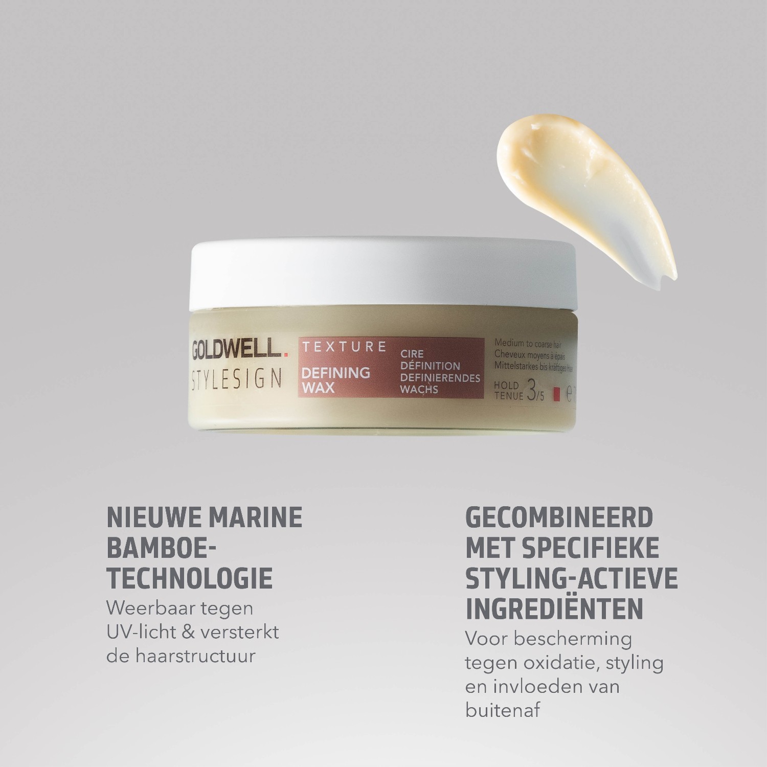 „Goldwell Stylesign“ plaukų vaškas, suteikiantis apimties ir apimties – 75 ml