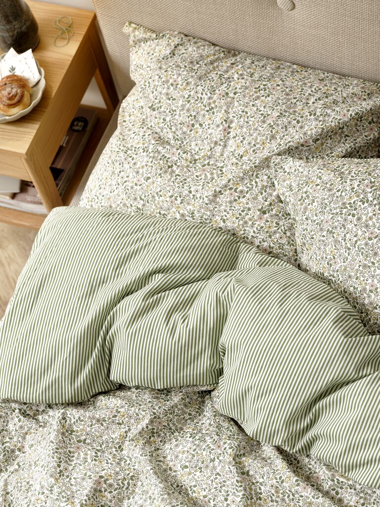 JOSEFINE plus JOSEFINE set posteljine 140x200 zelena