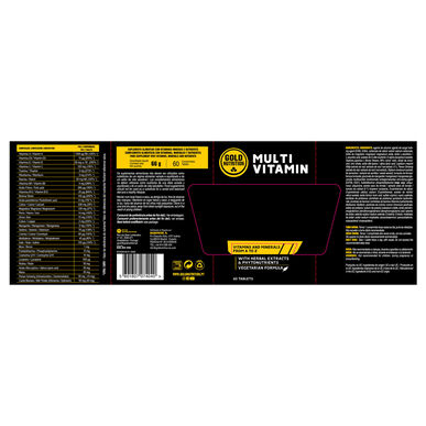 GOLDNUTRITION Monivitamiini 60 tablettia 60 tablettia