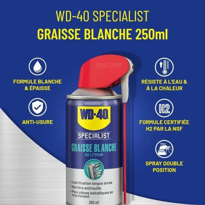 WD-40 SPECIALIST Grasso Bianco al Litio in bomboletta spray - 250 ml