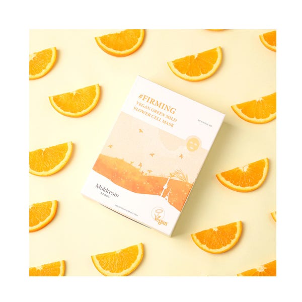 Ansiktsmask med cellulosablommor | 25 ml