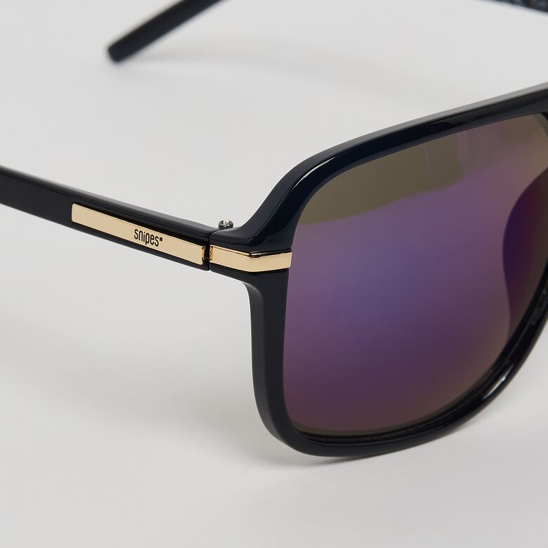 Frameless sunglasses - silver, blue