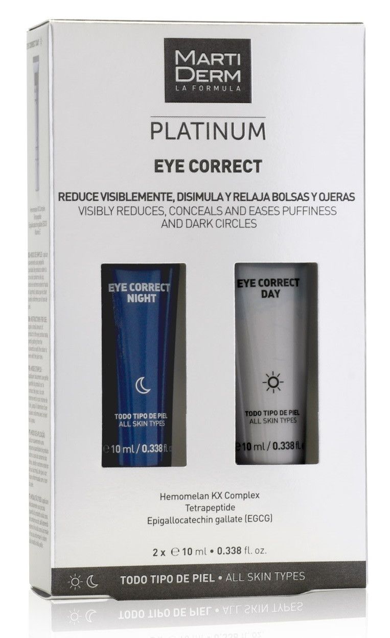 „Platinum Eye Correct Day and Night“ Vaistinės dovanų rinkiniai ir pakuotės