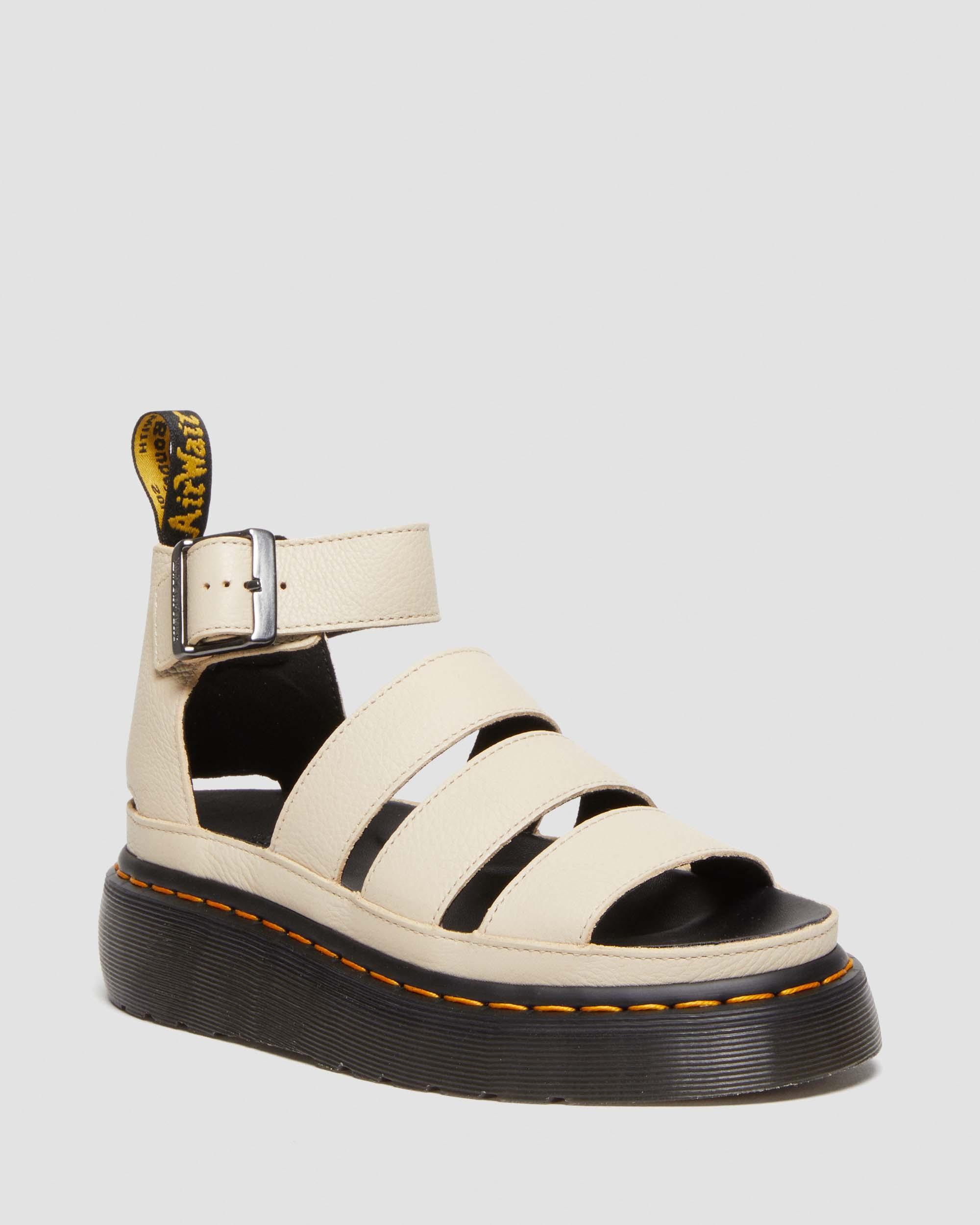 Clarissa II Pisa Leder Plateau Riemensandalen