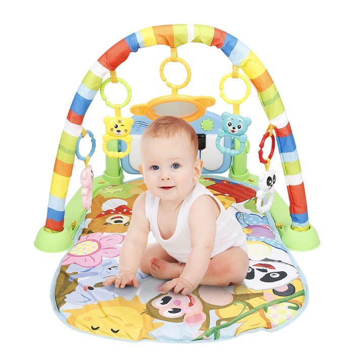 Alfombra de juegos musical interactiva para bebés - ERROLVES - Estructura de fitness - Área de juegos - Verde