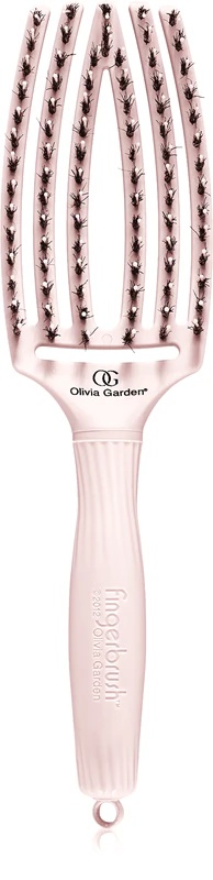 Olivia Garden Fingerbrush Bloom plokščias šepetys