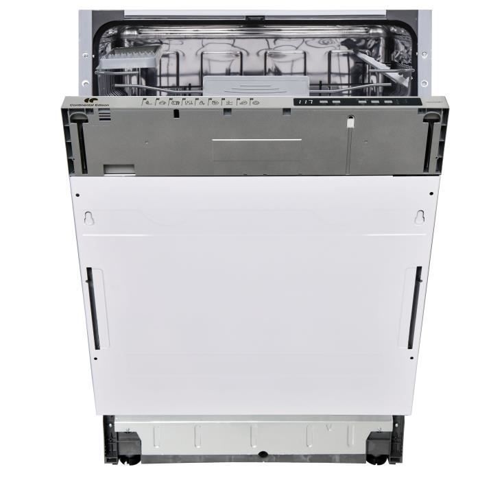 CONTINENTAL EDISON Built-in Dishwasher - 14 Place Settings - 59.8 cm Wide - Energy Class D - Induction Motor - 42 dB - White