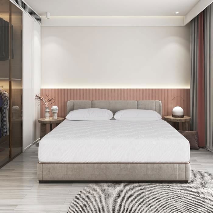 Luxury Mattress - 160x200 cm - Memory Foam - 26 cm Thick - Medium Firm Comfort
