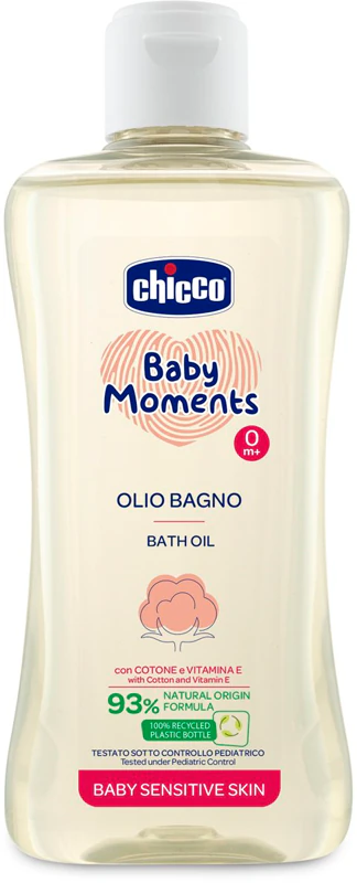 Óleo de Banho Chicco Baby Moments Sensitive
