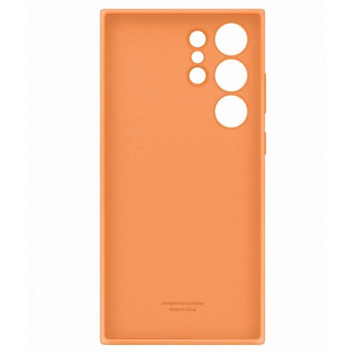 Coque Silicone SAMSUNG S23 Ultra Orange