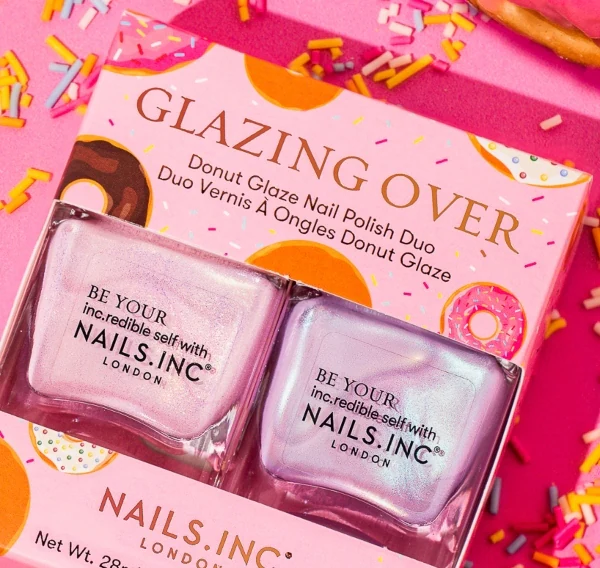 Nails.INC Glazing Over -kynsilakkaduo 28ml