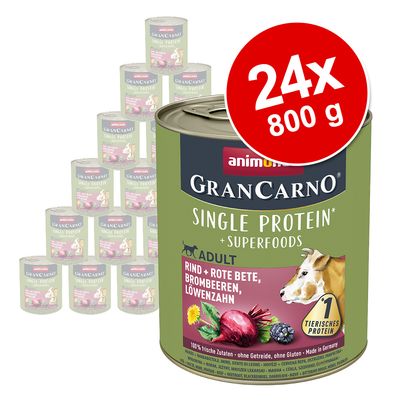 Animonda GranCarno Superfoods Felnőtt 24 x 800g