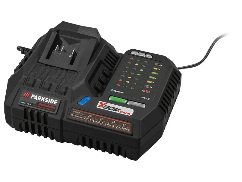 Carregador de bateria PARKSIDE PERFORMANCE® Smart PLGS 2012 A1, 12 A, 20 V
