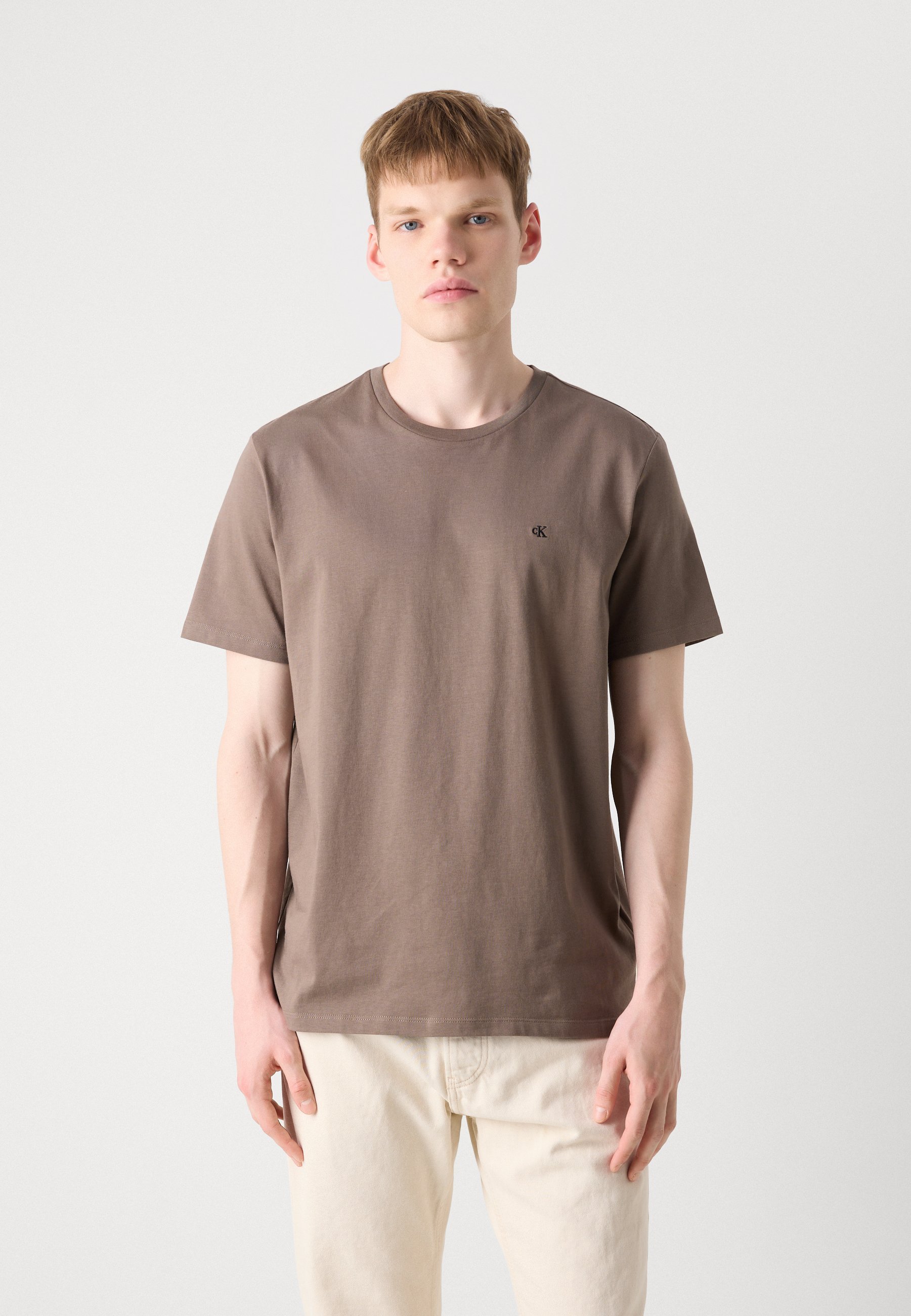 SLIM LONG TEE - T-shirts - blackCalvin Klein Jeans