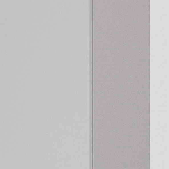 Bristol wall cabinet, 40 cm, matt white/white