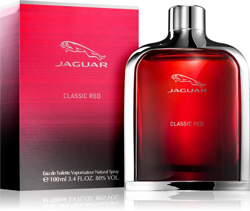 Jaguar Classic raudonas tualetinis vanduo vyrams