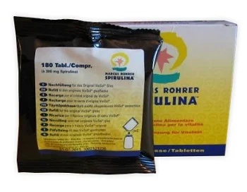 MARCUS ROHRER Suplemento dietético de espirulina Marcus Rohrer, 180 comprimidos en una bolsa