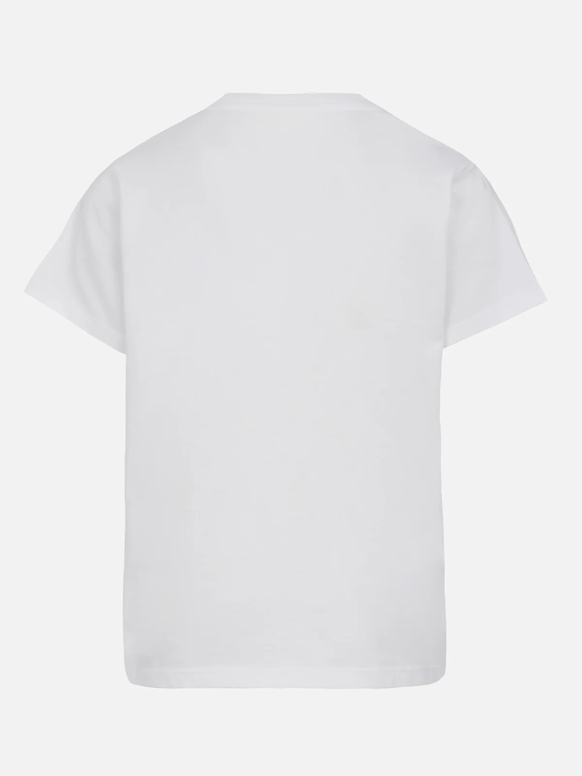 Elly meisjes T-shirt met ronde hals van katoenen jersey met st-borduurwerk