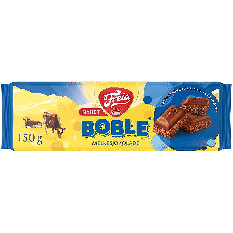 Freia Bubble melkesjokolade 150 g