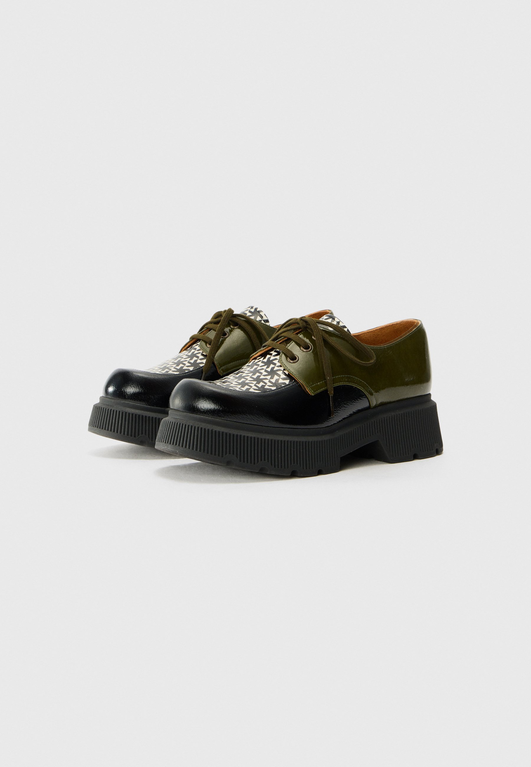 Chie Mihara QAMBA47 - Casual veterschoenen - sucre/spark/sucre mili