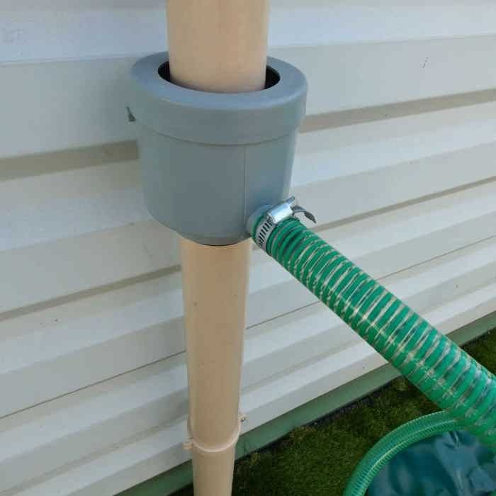 Récupérateur d'Eau Citerne Souple - EDENEA - Kit Complet Prêt à poser - 200 Litres - Multi Usages Jardinage Bricolage