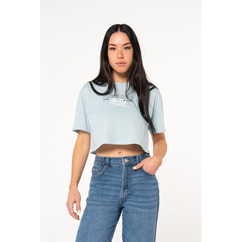 Camiseta Oversize Corta Qr Rams 23