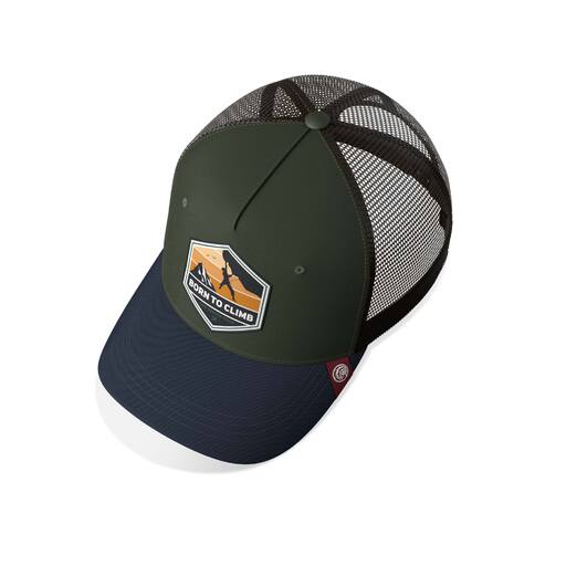 Casquette « Visage indien né pour grimper »