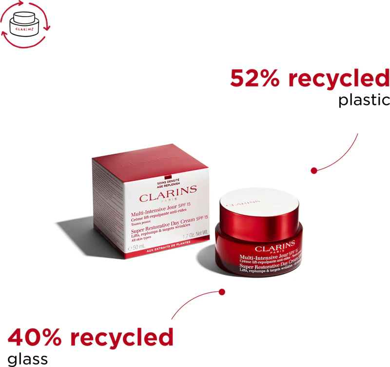 Creme de dia super restaurador Clarins FPS 15