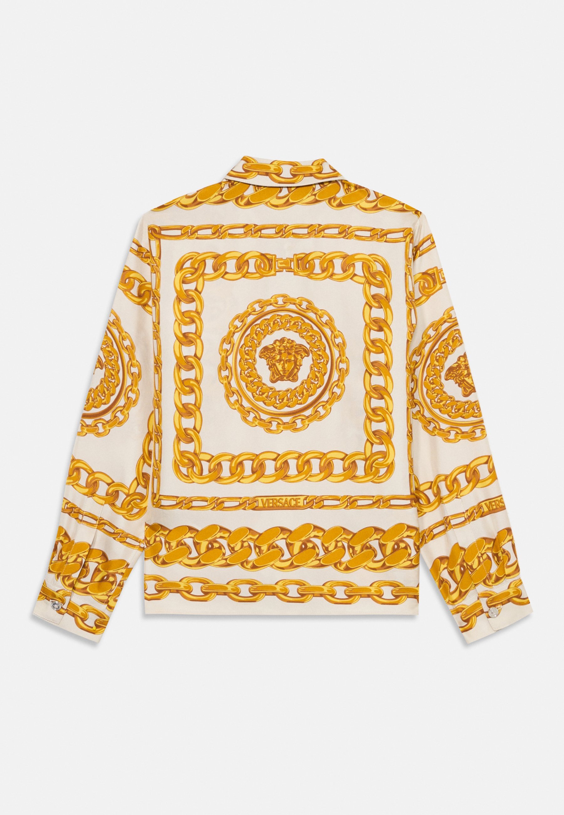 Chemise Versace FORMAL TREASURE KIDS UNISEXE - couleur os/or
