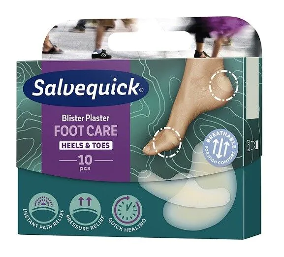 Salvequick Foot Care Mix, Plastry na stopę
