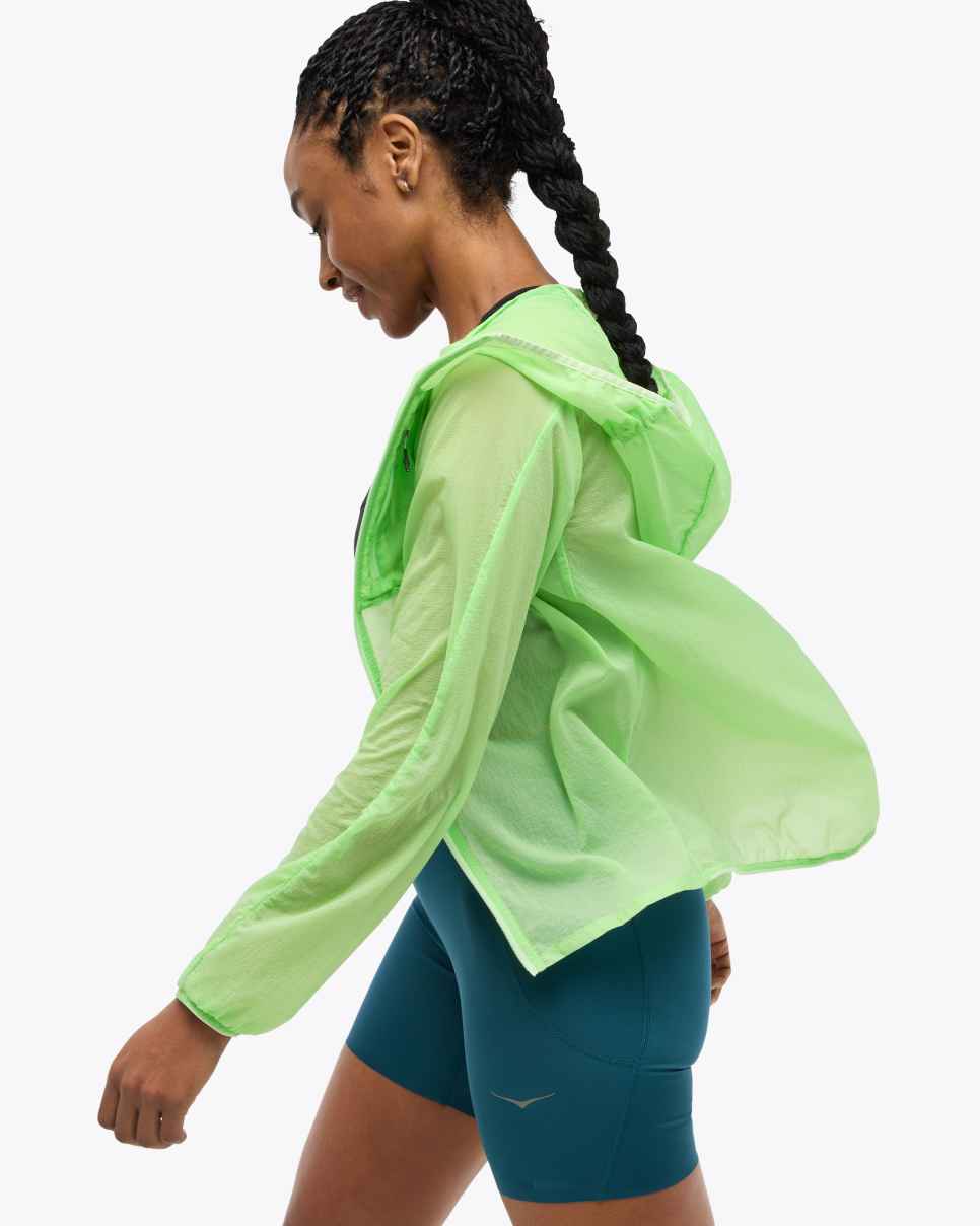 HOKA Veste Skyflow Pomme acidulée