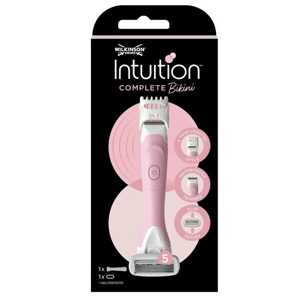 Wilkinson Sword Intuition sistem za britje in prirezovalnik za bikini predel