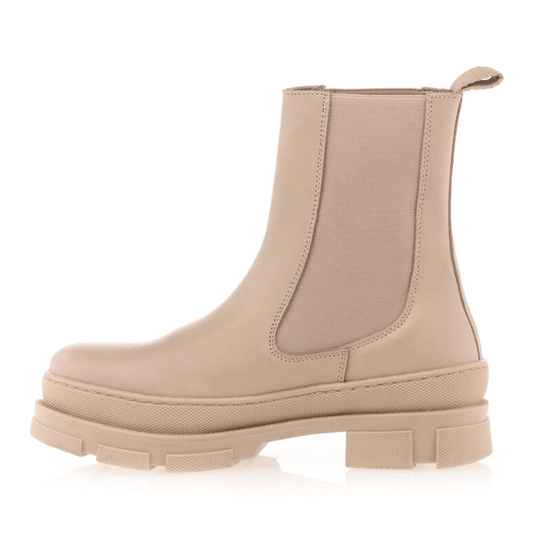 Beige dameslaarzen / enkellaarzen