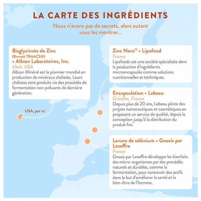 Bisglicinato de zinc y selenio liposomal + bioactivo - Inmunidad, piel, cabello y fertilidad - Alta absorción - 60 cápsulas - Nutri&Co