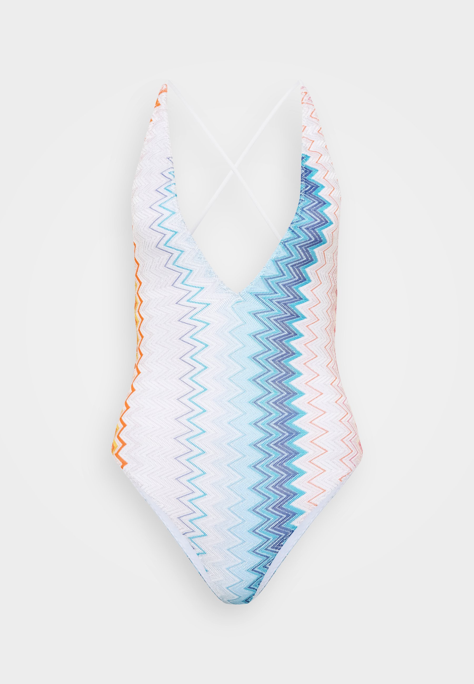 Missoni ONE PIECE - Costume da bagno - multicolore/fucsia sfumato/blu