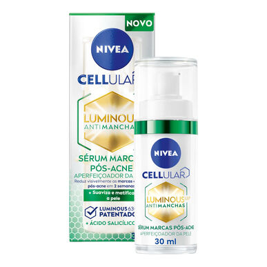 Nivea Cellular Luminous 630 -kasvovoide tummille läiskille ja akneen, kolmoisvaikutteinen akneen 30 ml 30 ml