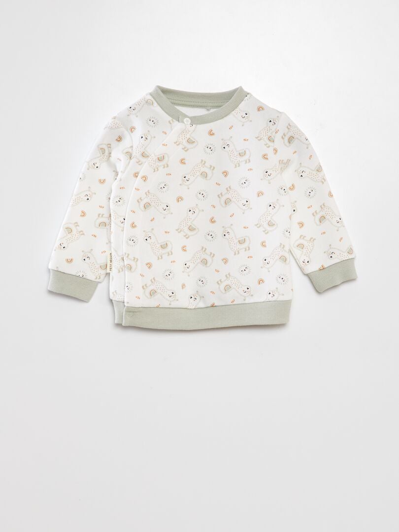 Set sweatshirt + broek - Petit Béguin - BEIGE