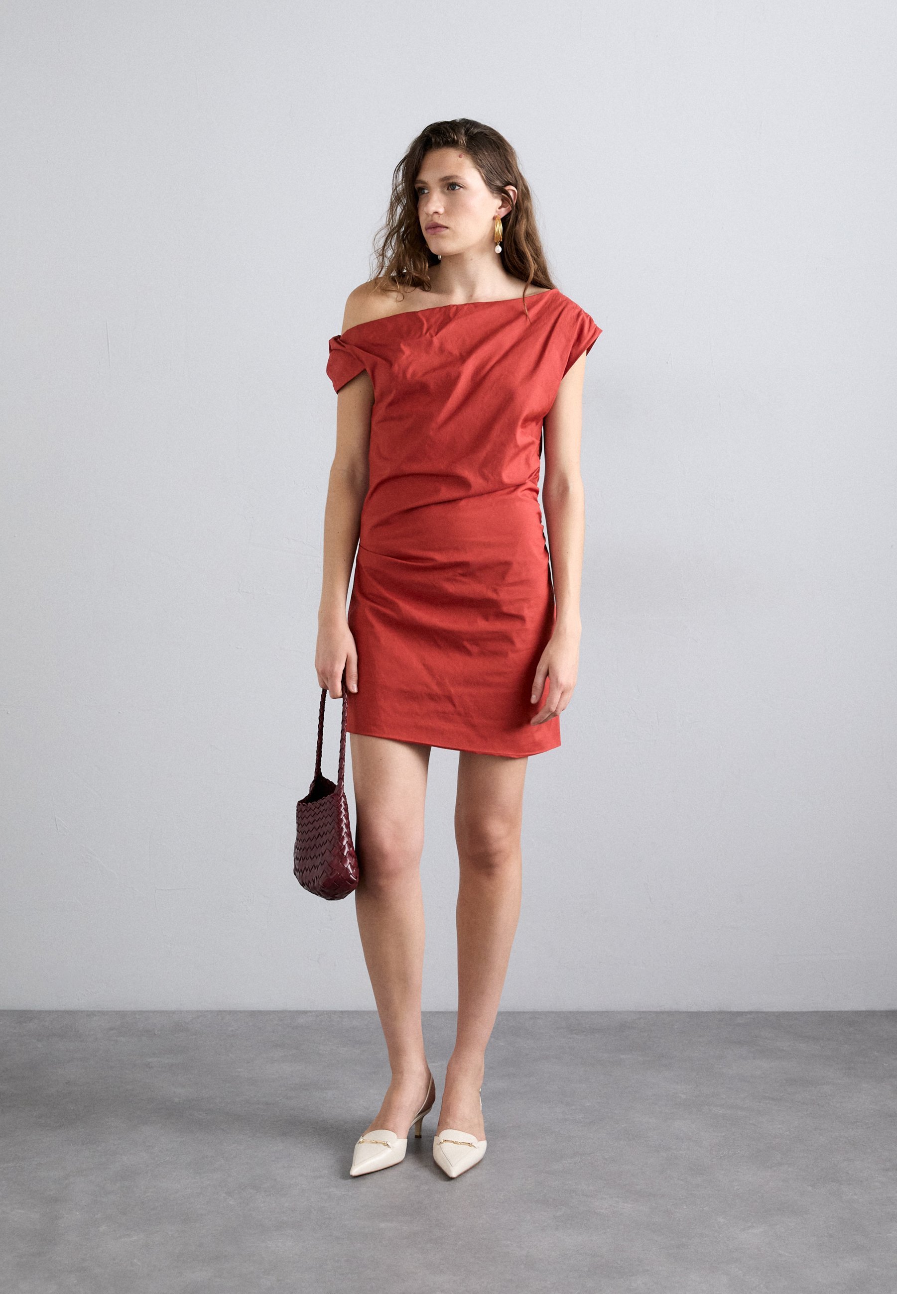 Vanessa Bruno ELEYSA - Robe de cocktail / Robe de soirée - brique