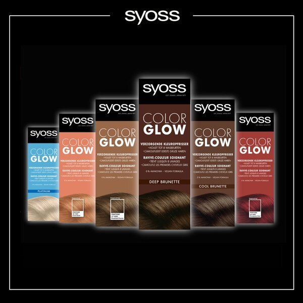 Syoss Color Glow Deep Brunette osvežilec barve za lase