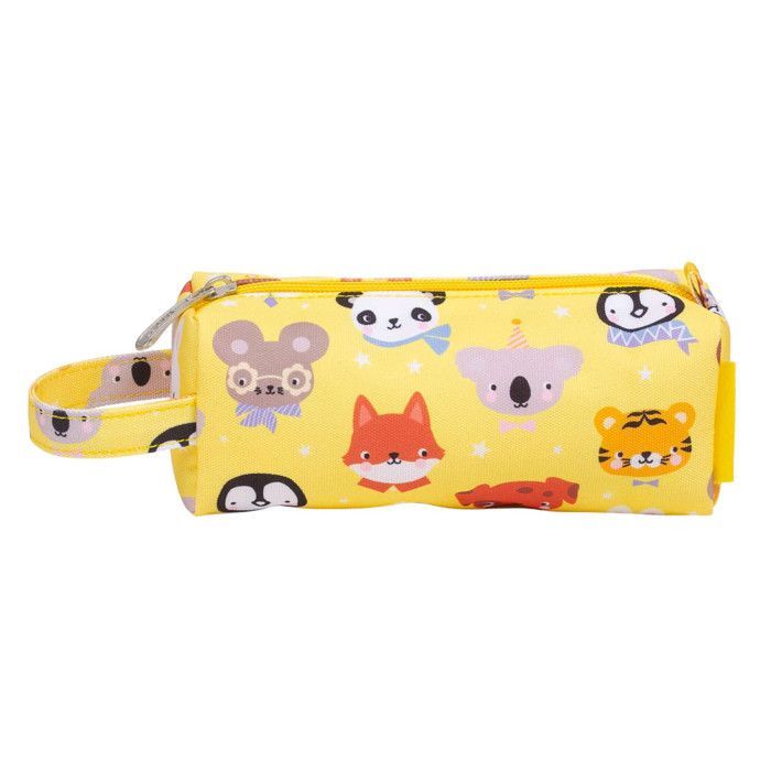 A Little Lovely Company | Children's School and Leisure Pencil Case, Yellow - One Size